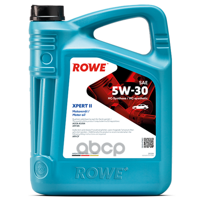 ROWE Масло моторное синтетическое Rowe Hightec Xpert II 5W-30 (4л)