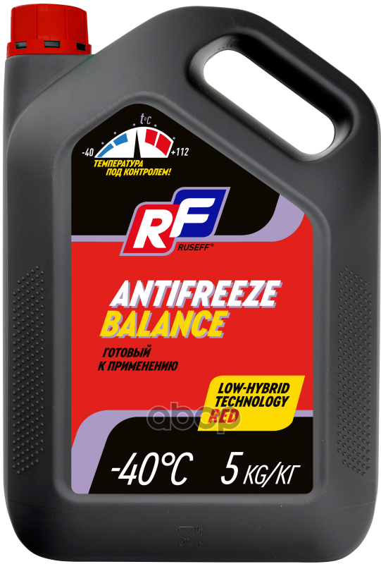 17482N Ruseff Антифриз Antifreeze Balance Красн. (5Кг) RUSEFF арт. 17482N