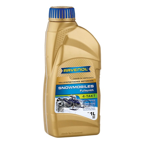 Масло Для 4-Такт Снегоходов Ravenol Snowmobiles 4-Takt Fullsynth. (1Л) New 1151311-001-01-999 Ravenol арт. 115131100101999