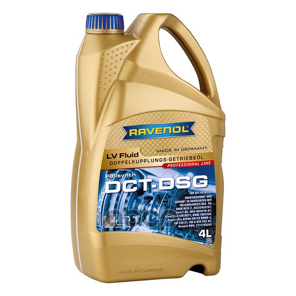 Трансмиссионное Масло Ravenol Dct/Dsg Lv Fluid (4Л) 1212107-004-01-999 Ravenol арт. 121210700401999