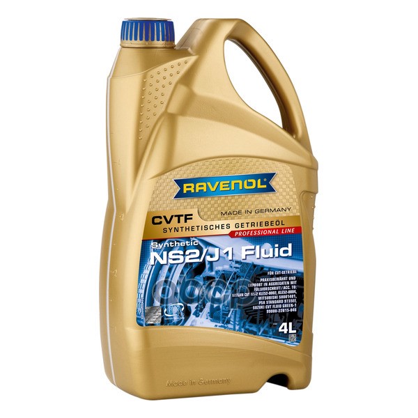 Трансмиссионное масло RAVENOL CVTF NS2/J1 Fluid 4л (121111400401999) 4014835719392 Ravenol арт. 4014835719392