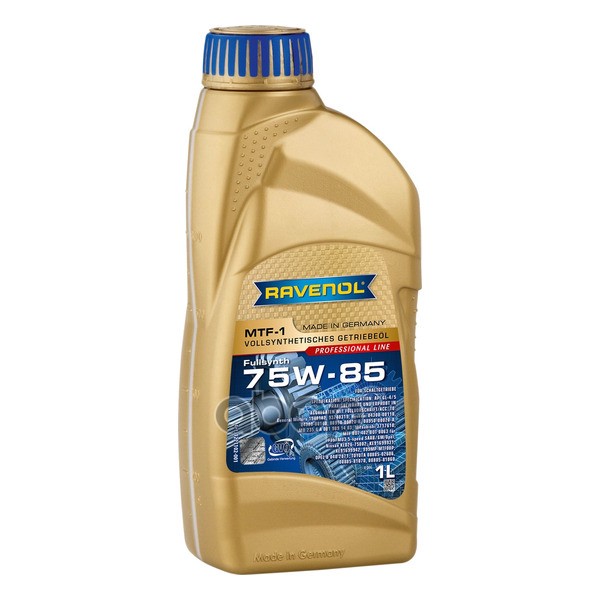 Трансмиссионное масло RAVENOL MTF-1 75W-85 1л (122110200101999) 4014835719613 Ravenol арт. 4014835719613