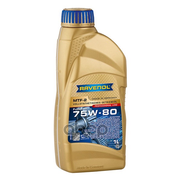 Трансмиссионное масло RAVENOL MTF-2 75W-80 1л (122110300101999) 4014835719712 Ravenol арт. 4014835719712
