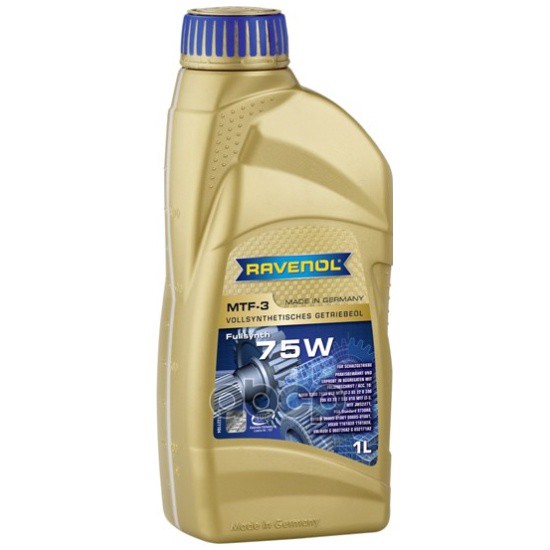 Масло трансмиссионное MTF -3 SAE 75W (1л) Ravenol арт. 4014835719811