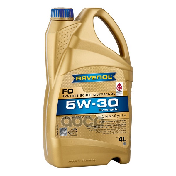 Ravenol Моторное масло RAVENOL FO 5W-30 4л (111111500401999) 4014835722699