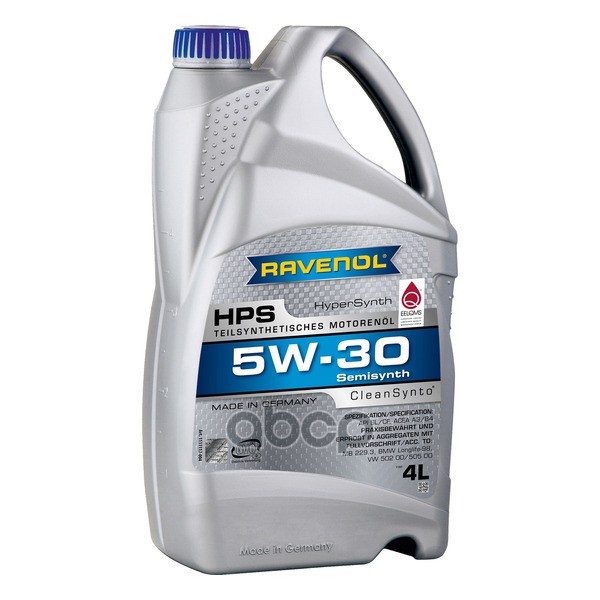 Масло моторное HPS SAE 5W-30 (4л) Ravenol арт. 4014835722897