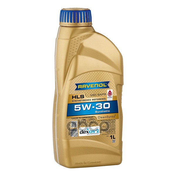 Ravenol Масло моторное Ravenol HLS 5W-30 синтетическое 1 л 4014835723016
