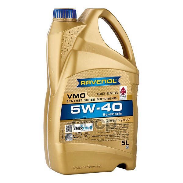 Ravenol Масло моторное VMO SAE 5W-40 (5л)