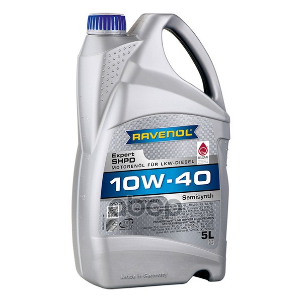 Ravenol Масло моторное Expert SHPD SAE 10W-40 (5л)