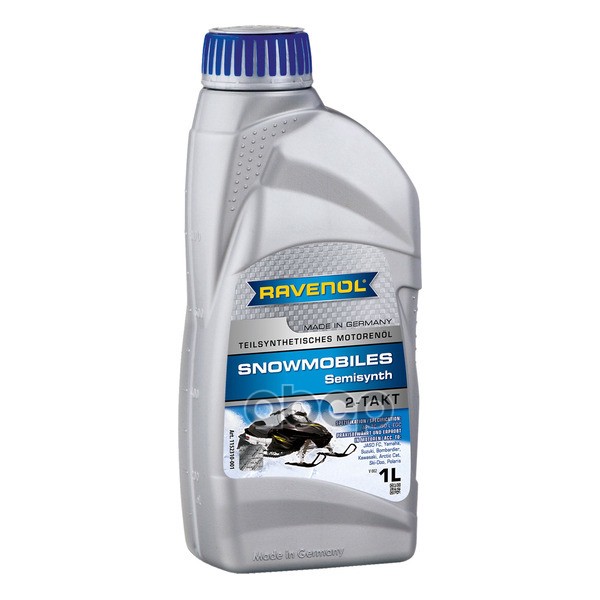 Масло моторное Ravenol Snowmobiles Teilsynth. 2-Takt 1 л 4014835728516 Ravenol арт. 4014835728516
