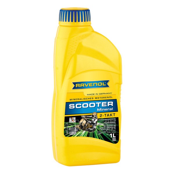 Масло моторное Ravenol Scooter 2-Takt Mineral минеральное 1 л 4014835728813 Ravenol арт. 4014835728813