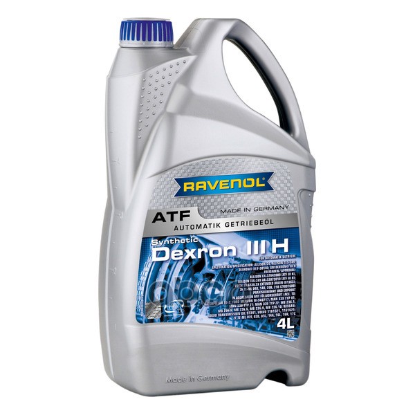 Трансмиссионное масло RAVENOL ATF Dexron III H 4л (121210000401999) 4014835732896 Ravenol арт. 4014835732896