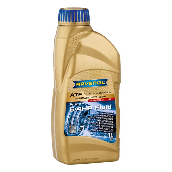 Масло трансмиссионное ATF 5/4 HP Fluid (1л) Ravenol арт. 4014835733213