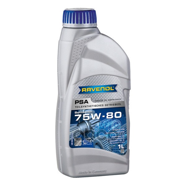 Трансмиссионное масло RAVENOL PSA 75W-80 1л (122210000101999) 4014835734111 Ravenol арт. 4014835734111