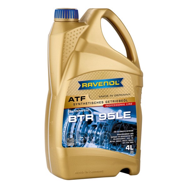 Трансмиссионное масло RAVENOL ATF BTR 95LE 4л (121111600401999) 4014835743595 Ravenol арт. 4014835743595