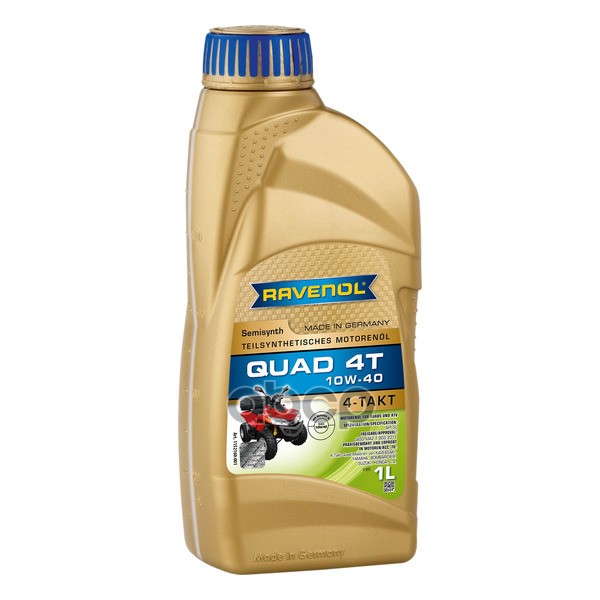 Масло моторное Quad 4T SAE 10W-40 (1л) Ravenol арт. 4014835771116