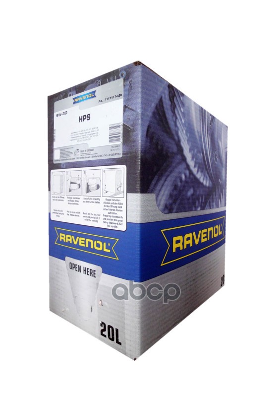 Ravenol Масло моторное HPS SAE 5W-30 (20л) ecobox