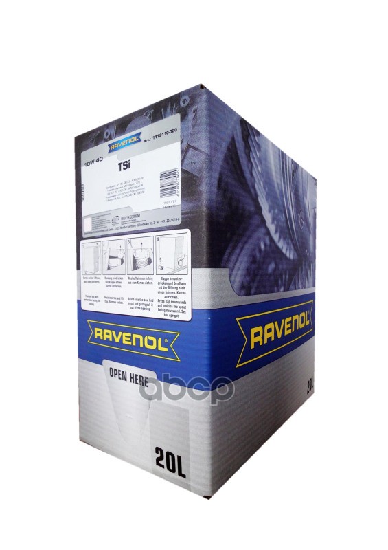 Ravenol Масло моторное TSI SAE 10W-40 (20л) ecobox