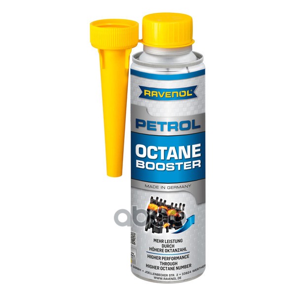 Присадка-корректор октанового числа Petrol Octane Booster(0 3 л) Ravenol арт. 4014835802506