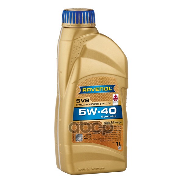 Ravenol Масло моторное SVS Standard Viscosity Synto Oil SAE 5W-40 (1л)