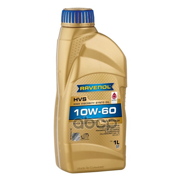 Масло моторное HVS High Viscosity Synto Oil SAE 10W-60 (1л) Ravenol арт. 4014835802971