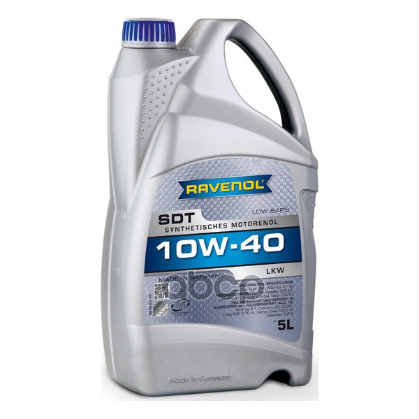 Масло моторное SDT Super Duty Truck SAE 10W-40 (5л) Ravenol арт. 4014835850637