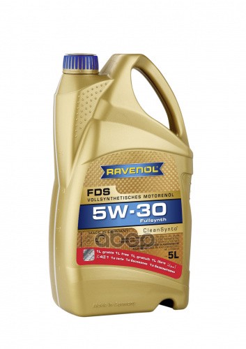 АКЦИЯ Моторное масло RAVENOL FDS 5W-30 (5 л) 4+1 4014835851740 Ravenol арт. 4014835851740