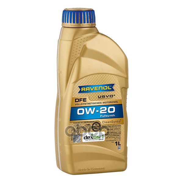 Ravenol Масло моторное DFE SAE 0W-20 (1л)