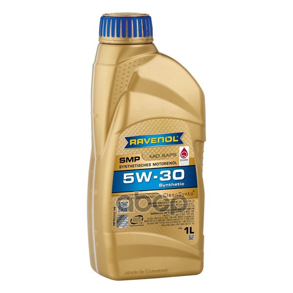 Ravenol Моторное масло RAVENOL SMP 5W-30 1л (111112600101999) 4014835856981