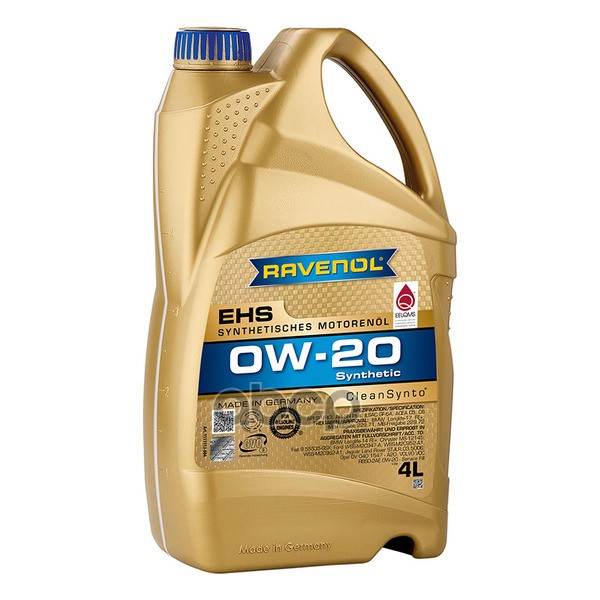 Ravenol Масло моторное EHS SAE 0W-20 (4л)