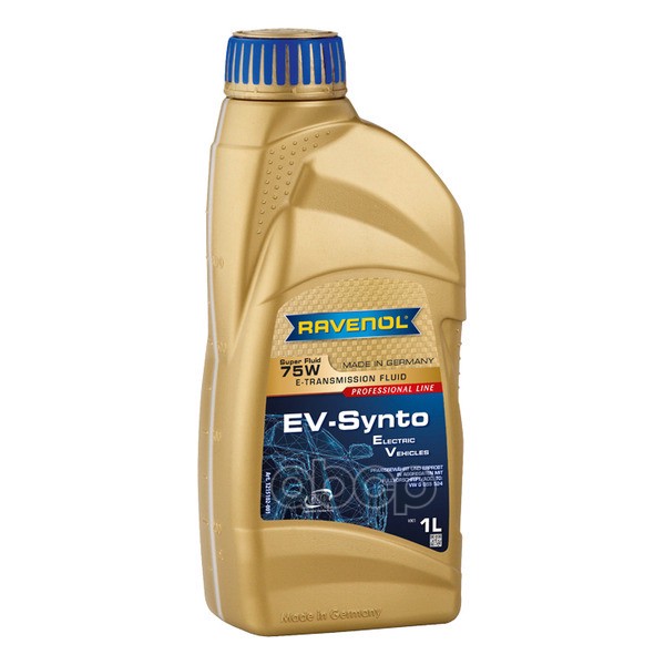 Трансмиссионное масло RAVENOL EV-Synto Super Fluid 75W E-TF 1л (121510200101999) 4014835890930 Ravenol арт. 4014835890930