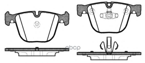 Колодки Тормозные Дисковые Remsa арт. 089220
