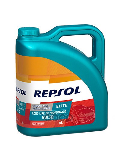 Repsol Масло моторное Repsol ELITE LONG LIFE 50700/50400 5W-30 синтетическое 4 л 6398/R