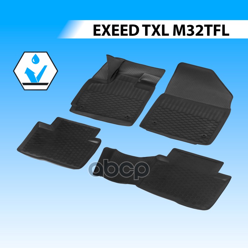Коврики Салона, Rival, Для Exeed Txl M32tfl 2021- Rival арт. 10909001