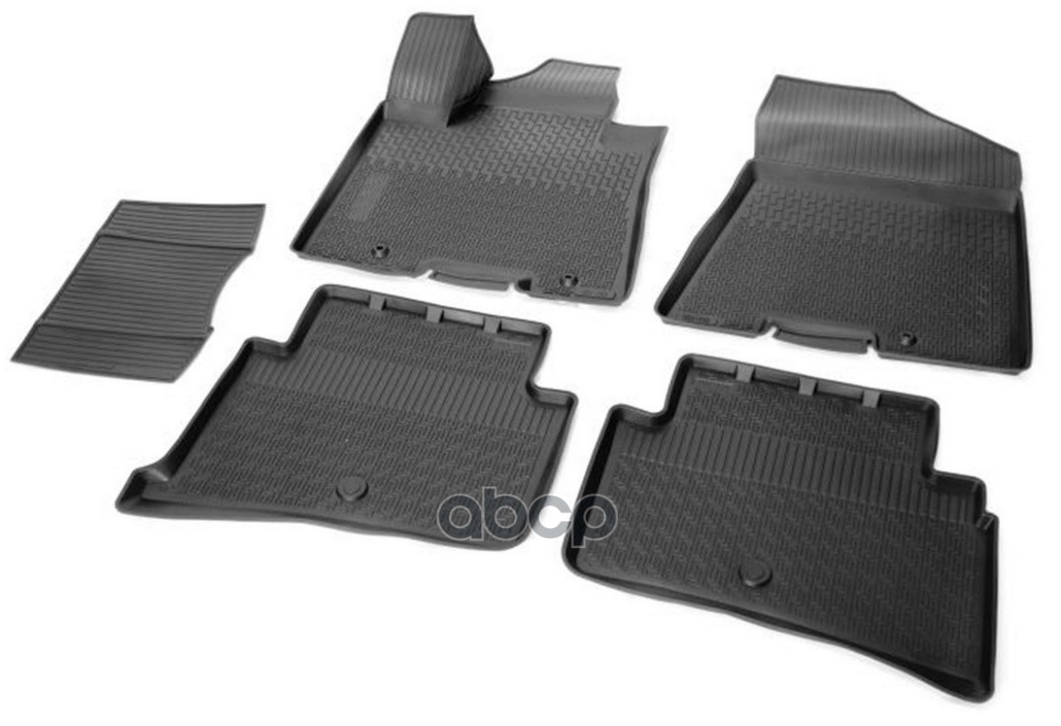 Коврики Салона Kia Sportage Черный Полиуретан Rival Rival 12805003 Rival арт. 12805003