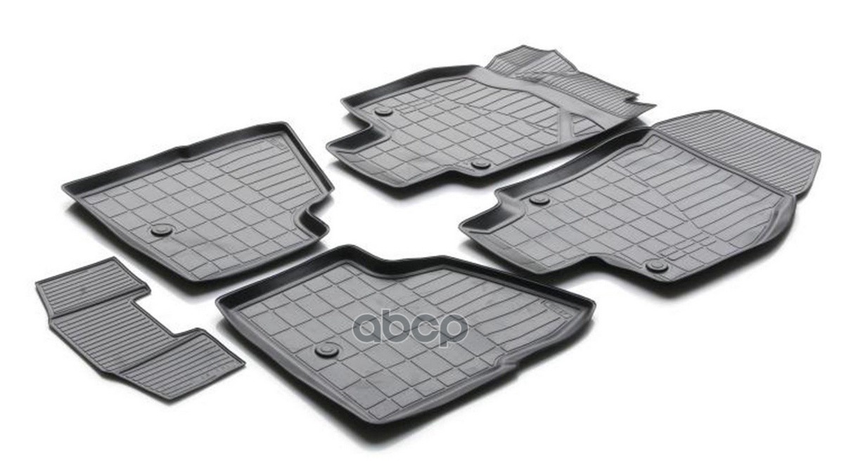 Коврики Салона Opel Astra Черный Полиуретан Rival Rival 14202002 Rival арт. 14202002