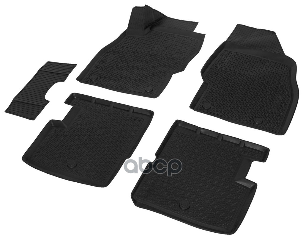 Комплект Автомобильных Ковриков В Салон Opel Corsa D Хэтчбек 3/5-Дв. 2006-2014, Полиуретан, С Крепежом, 5 Шт. Rival арт. 1420...