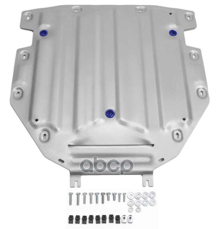 Защита Кпп Audi Q7, Q8 Крепеж В Комплекте Алюминий 3 Мм Серый Rival 333.0330.1 Rival арт. 333.0330.1