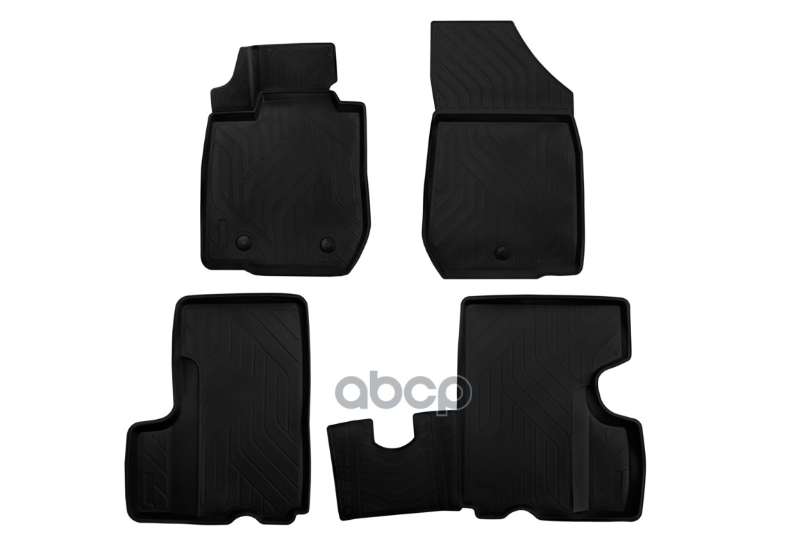 Коврики салона  RIVAL  для Lada Largus 5 мест 2021- Rival арт. riv16003005