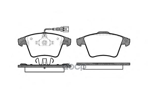 Колодки торм. диск. Multivan T5 16 Road house арт. 2104511