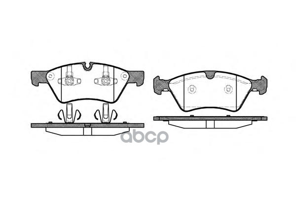 Колодки торм. диск. M/R-class w164 Road house арт. 2117900