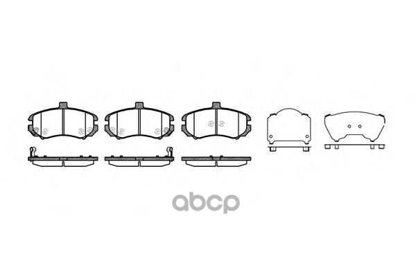 Колодки Торм.диск. Elantra 03- Road house арт. 2119402