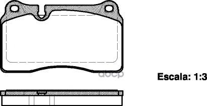 Колодки торм.диск. VW Touareg 3.0 (04-) Road house арт. 2120000