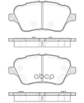 Колодки торм.диск/ Ford B-max (12-) Road house арт. 2151400