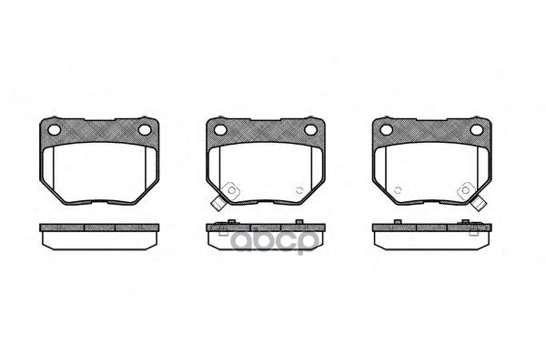 Колодки торм.дисковые Road house арт. 236502