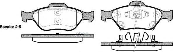 Колодки торм. диск. YARIS 1.0 VVT-i  1.3 VVT-i  D-4D Road house арт. 276612