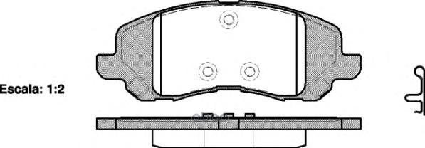 Колодки торм диск SEBRING 2.0 CRDi  2.0 16v VVTi Road house арт. 280420