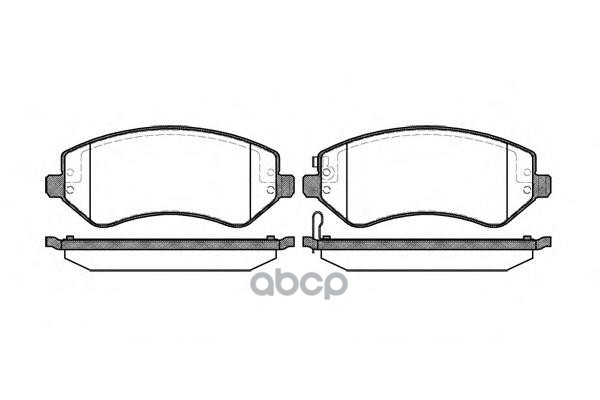 Колодки торм.дисковые 15' grand voyager Road house арт. 280702