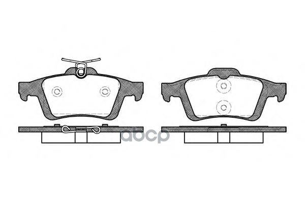 Колодки торм.  диск. Mazda 5 1.8i 2.0 CTRD  2.0i Road house арт. 284230