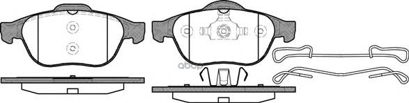 Колодки торм. диск. REANULT Laguna II 01- Road house арт. 284310